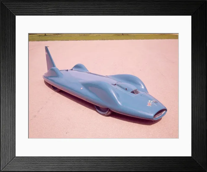 Framed Print : The 1961 Bluebird
