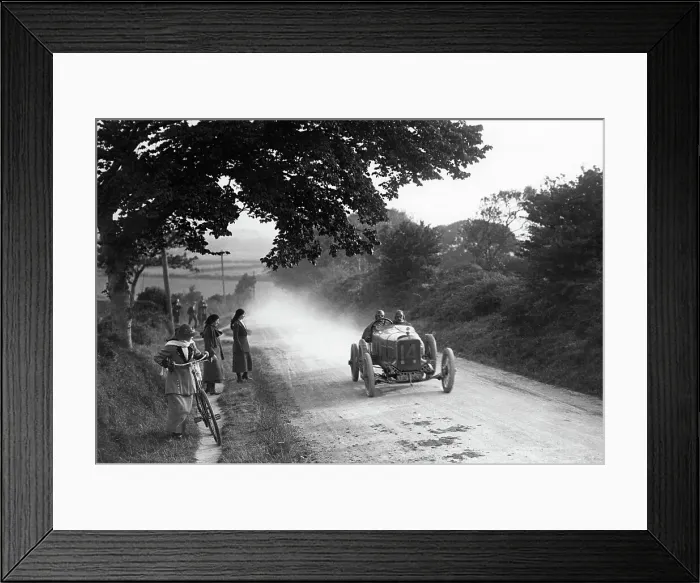 Framed Print : 1914 Straker Squire, Isle of Man Tourist Trophy race, Frank Clement Framed Print : 1914 Straker Squire, Isle of Man Tourist Trophy race, Frank Clement