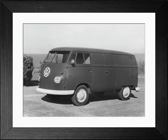 Framed Print : 1963 Volkswagen van Framed Print : 1963 Volkswagen van