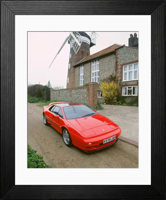 Framed Print : 1993 Lotus Esprit S4 Framed Print : 1993 Lotus Esprit S4