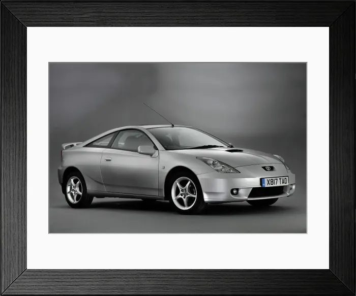 Framed Print : 2001 Toyota Celica Framed Print : 2001 Toyota Celica