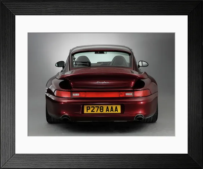 Framed Print : 1996 Porsche 993 Turbo Framed Print : 1996 Porsche 993 Turbo
