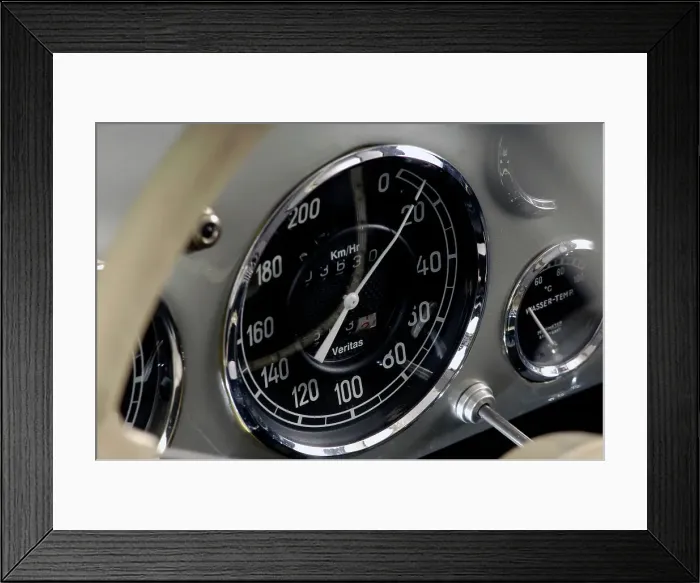 Framed Print : BMW Veritas 1949. Artist: Simon Clay Framed Print : BMW Veritas 1949. Artist: Simon Clay
