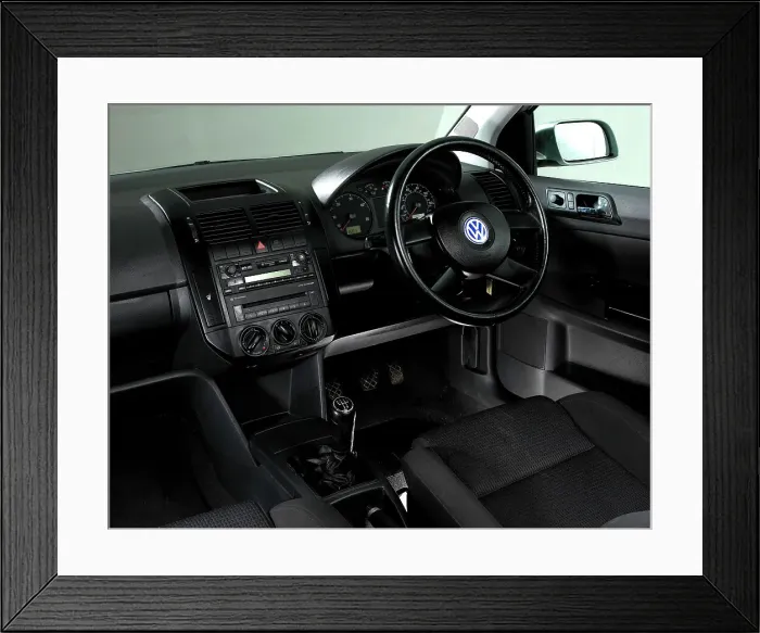 Framed Print : 2002 VW Polo Framed Print : 2002 VW Polo