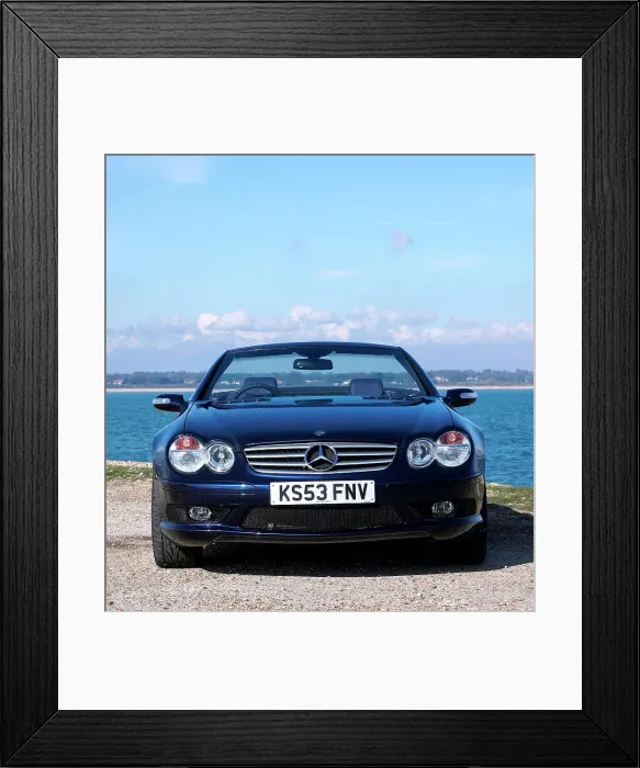 Framed Print : 2003 Mercedes Benz SL55 AMG Framed Print : 2003 Mercedes Benz SL55 AMG