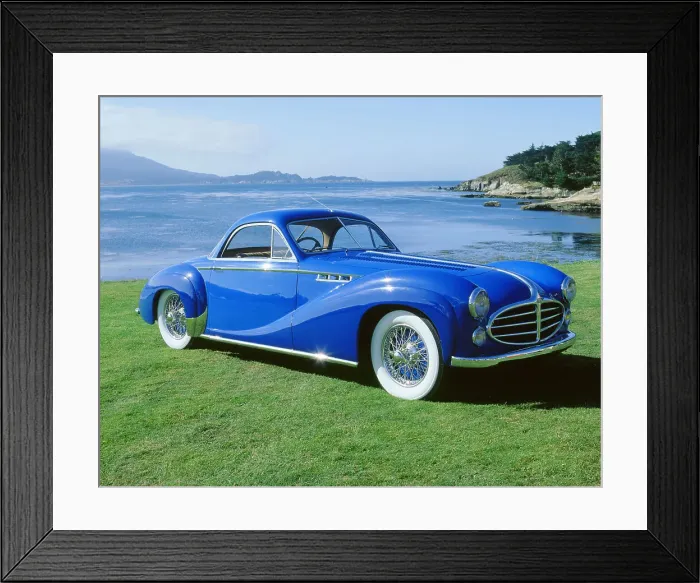 Framed Print : 1953 Delahaye 235M Chapron Body Framed Print : 1953 Delahaye 235M Chapron Body