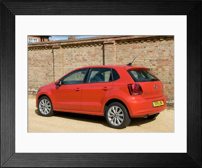 Framed Print : 2011 Volkswagen Polo SEL 1.2 Tsi Framed Print : 2011 Volkswagen Polo SEL 1.2 Tsi
