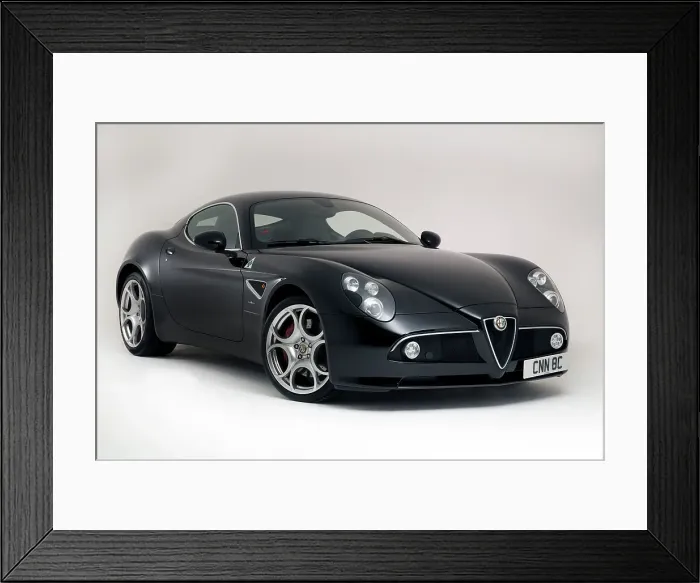 Framed Print : 2010 Alfa Romeo 8C Competizione Framed Print : 2010 Alfa Romeo 8C Competizione
