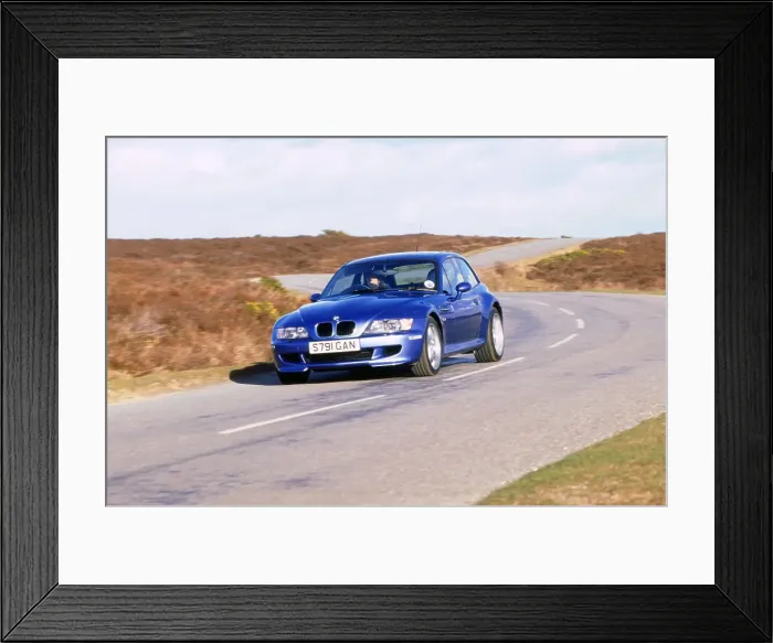 Framed Print : 1998 BMW Z3 M coupe Framed Print : 1998 BMW Z3 M coupe