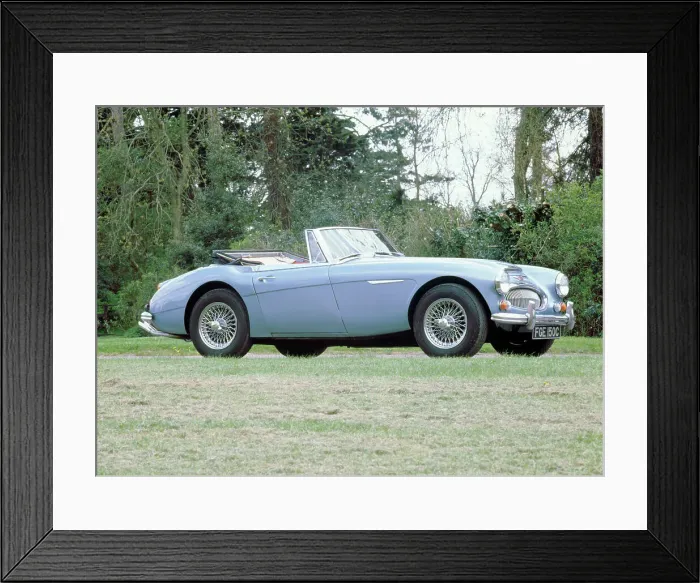 Framed Print : 1965 Austin Healey 3000 mk3 Framed Print : 1965 Austin Healey 3000 mk3