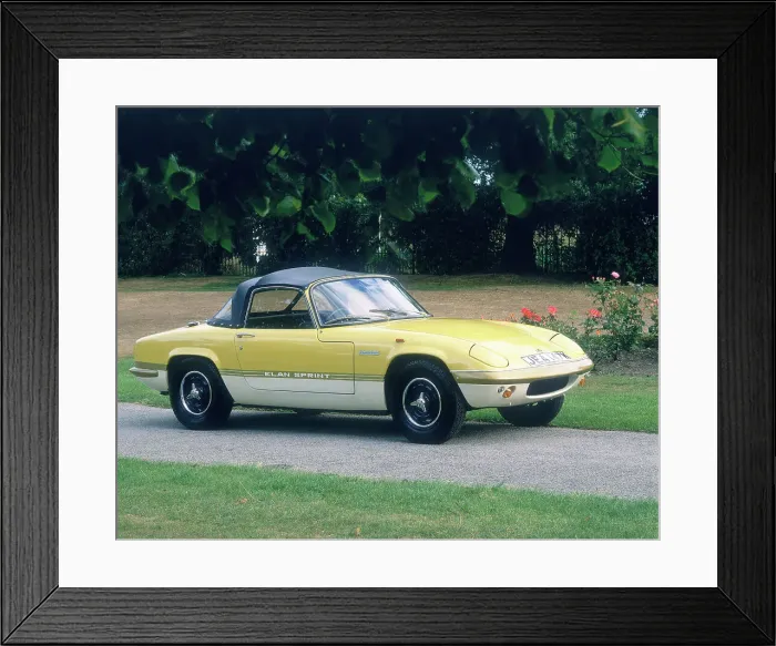 Framed Print : 1972 Lotus Elan Sprint Framed Print : 1972 Lotus Elan Sprint