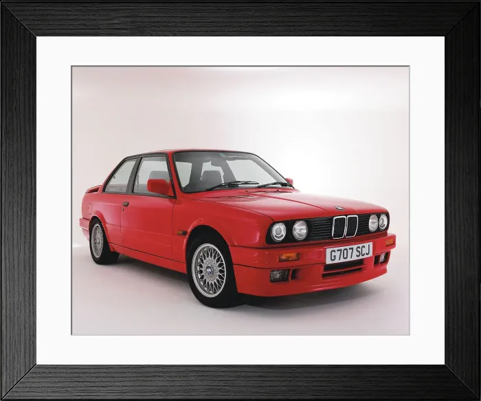 Framed Print : 1990 BMW 325i Sport Framed Print : 1990 BMW 325i Sport