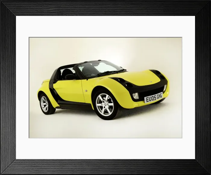 Framed Print : 2005 Smart Roadster Framed Print : 2005 Smart Roadster