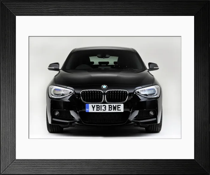 Framed Print : 2013 BMW 118d Framed Print : 2013 BMW 118d
