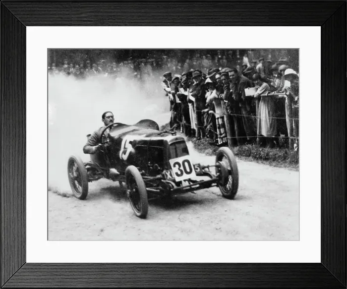 Framed Print : Zborowski driving a 1922 Aston Martin 1.5 litre Strasbourg at Shelsey Walsh, (1922?) Framed Print : Zborowski driving a 1922 Aston Martin 1.5 litre Strasbourg at Shelsey Walsh, (1922?)