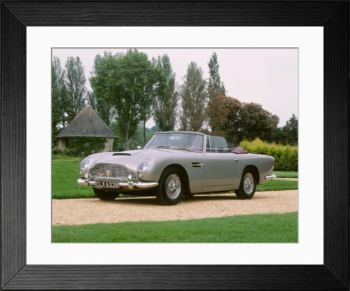 Framed Print : 1964 Aston Martin DB5 volante Framed Print : 1964 Aston Martin DB5 volante
