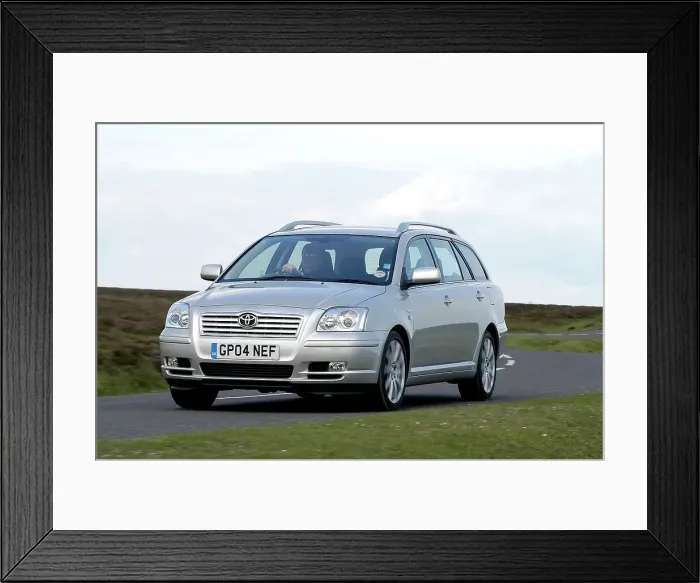 Framed Print : 2004 Toyota Avensis Estate Framed Print : 2004 Toyota Avensis Estate