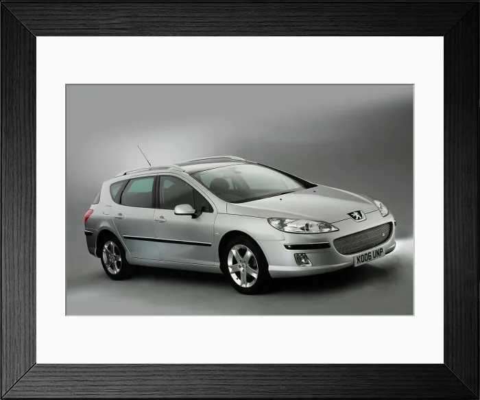 Framed Print : 2006 Peugeot 407 SW Framed Print : 2006 Peugeot 407 SW