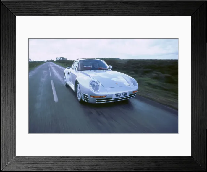 Framed Print : 1988 Porsche 959 Framed Print : 1988 Porsche 959