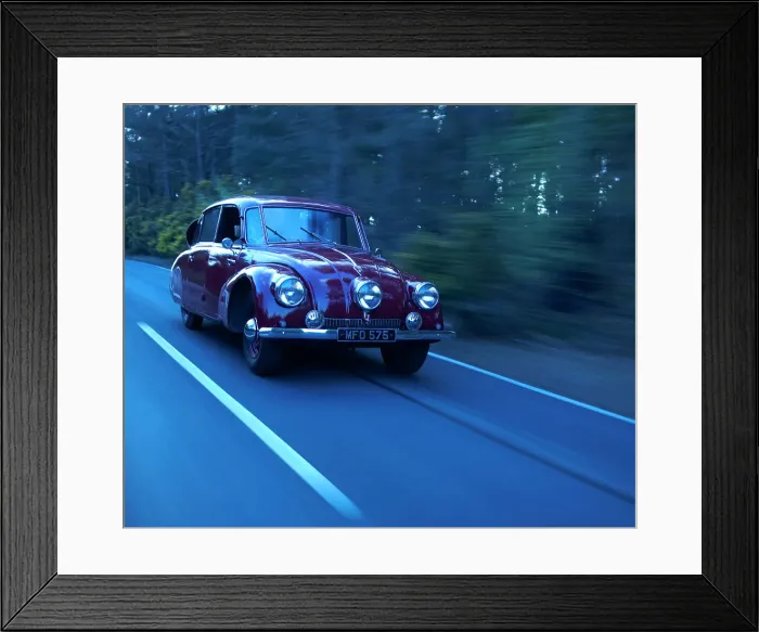 Framed Print : 1938 Tatra T 87 Framed Print : 1938 Tatra T 87
