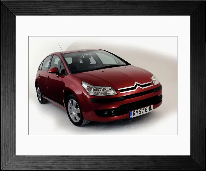 Framed Print : 2007 Citroen C4 Framed Print : 2007 Citroen C4