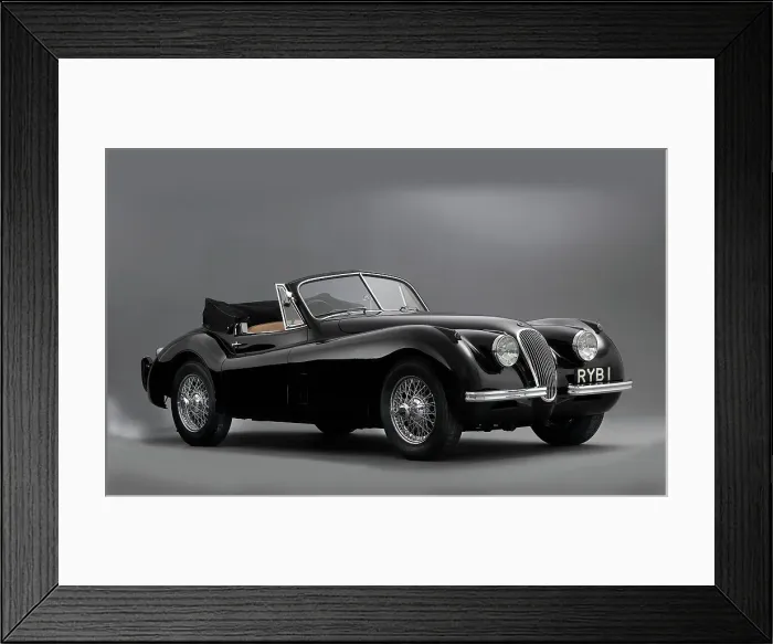 Framed Print : 1954 Jaguar XK120 SE Framed Print : 1954 Jaguar XK120 SE