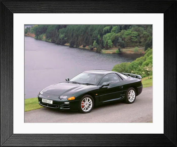 Framed Print : 1999 Mitsubishi 3000 GT Framed Print : 1999 Mitsubishi 3000 GT