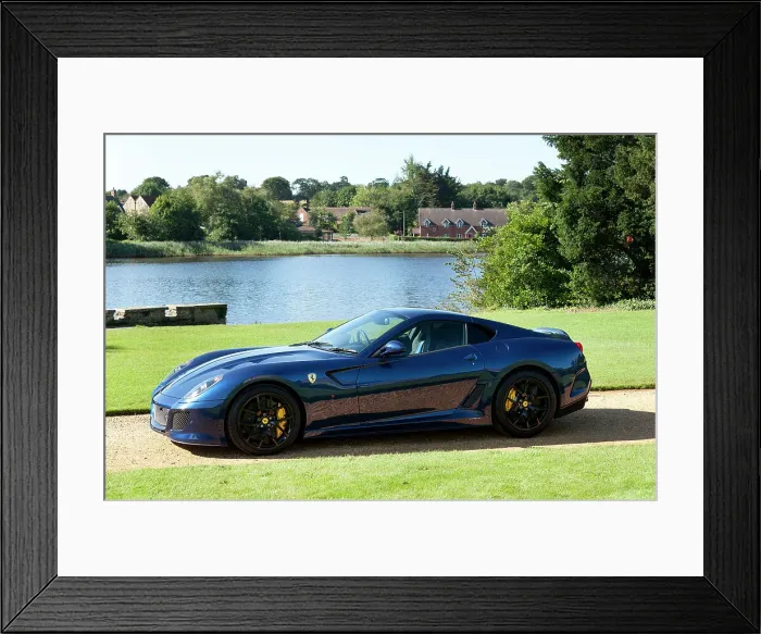 Framed Print : 2010 Ferrari 599 GTO Framed Print : 2010 Ferrari 599 GTO