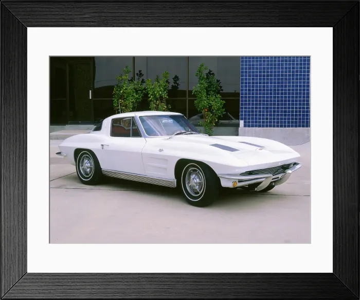 Framed Print : 1963 Chevrolet Corvette Stingray Framed Print : 1963 Chevrolet Corvette Stingray