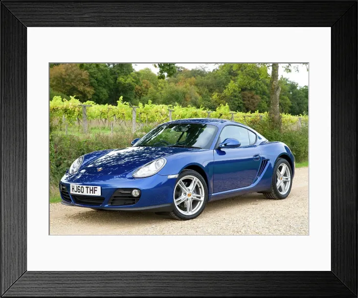 Framed Print : 2010 Porsche Cayman Framed Print : 2010 Porsche Cayman