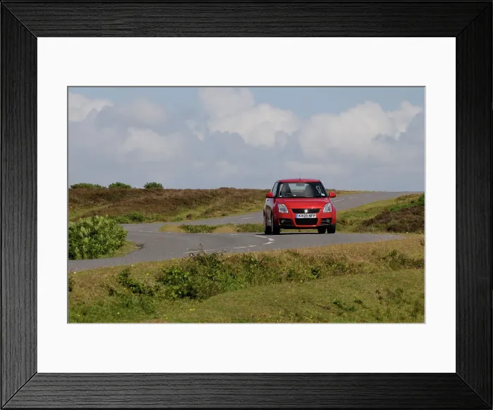 Framed Print : 2009 Suzuki Swift Sport Framed Print : 2009 Suzuki Swift Sport