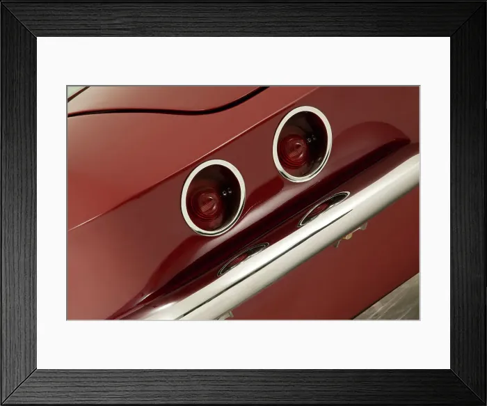 Framed Print : 1961 Chevrolet Corvette C1 Convertible Framed Print : 1961 Chevrolet Corvette C1 Convertible