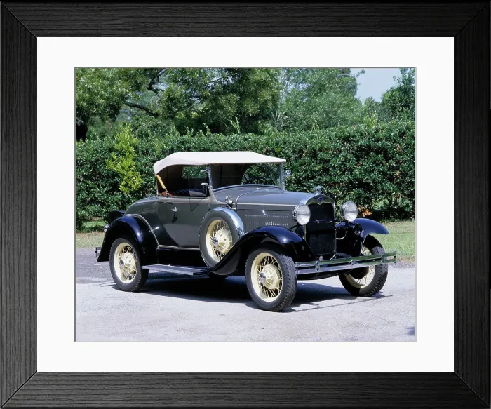 Framed Print : 1930 Ford Model A roadster Framed Print : 1930 Ford Model A roadster