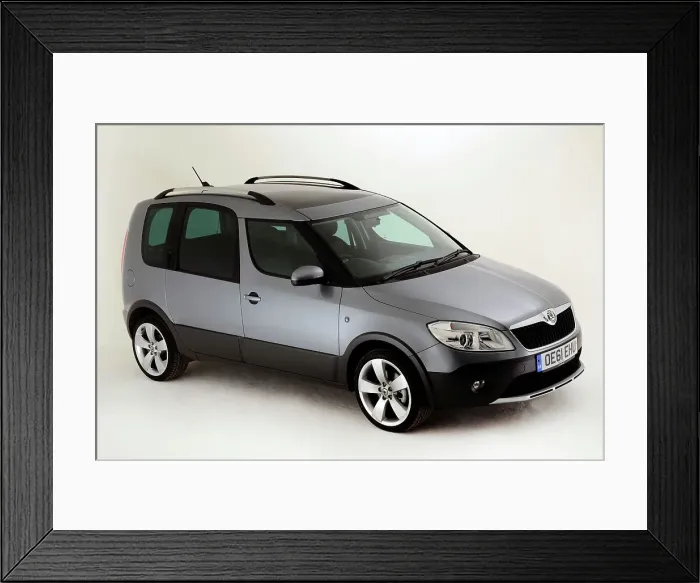 Framed Print : 2011 Skoda Roomster Scout Framed Print : 2011 Skoda Roomster Scout