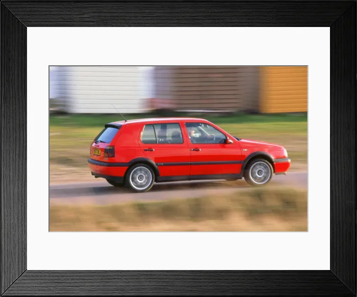 Framed Print : 1996 Volkswagen Golf Gti Framed Print : 1996 Volkswagen Golf Gti