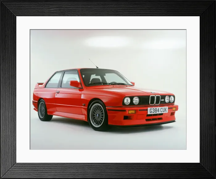 Framed Print : 1989 BMW M3 Framed Print : 1989 BMW M3
