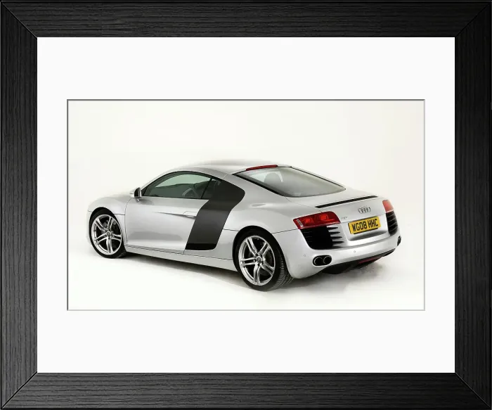 Framed Print : 2008 Audi R8 Framed Print : 2008 Audi R8