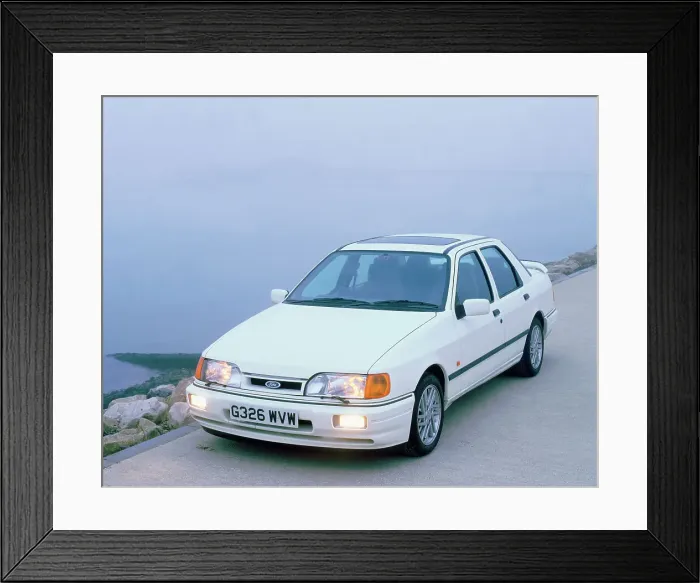 Framed Print : 1989 Ford Sierra Saphire RS Cosworth Framed Print : 1989 Ford Sierra Saphire RS Cosworth