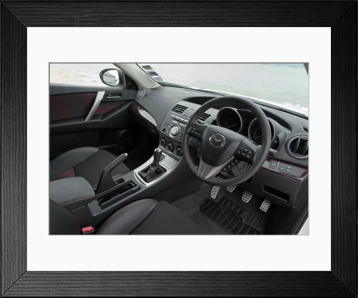 Framed Print : 2012 Mazda 3 MPS Framed Print : 2012 Mazda 3 MPS