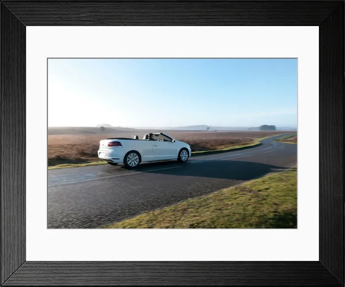 Framed Print : 2011 VW Golf Tdi Cabriolet Framed Print : 2011 VW Golf Tdi Cabriolet