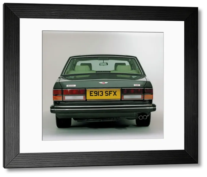 Framed Print : 1987 Bentley Turbo