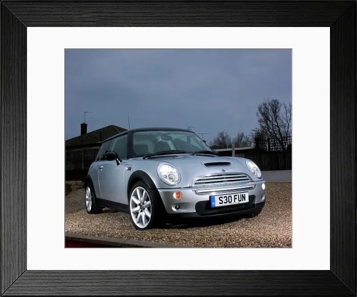 Framed Print : 2003 Mini Cooper S Framed Print : 2003 Mini Cooper S