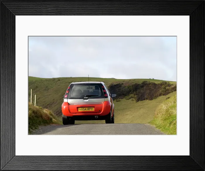 Framed Print : 2004 Smart Forfour Framed Print : 2004 Smart Forfour