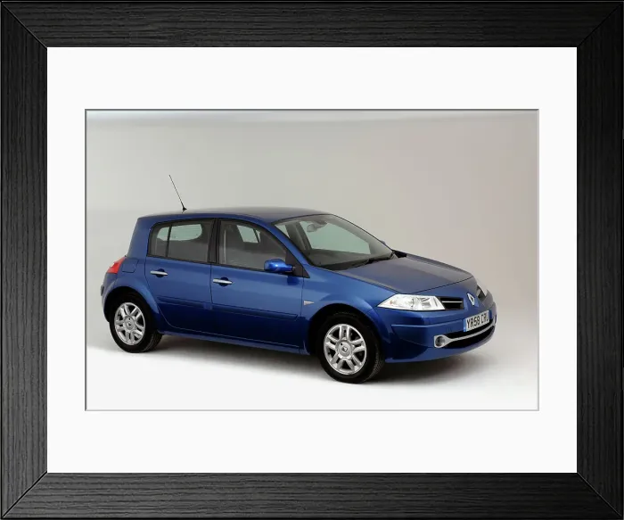 Framed Print : 2008 Renault Megane Framed Print : 2008 Renault Megane