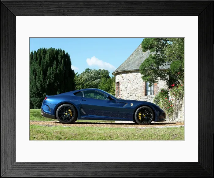 Framed Print : 2010 Ferrari 599 GTO Framed Print : 2010 Ferrari 599 GTO