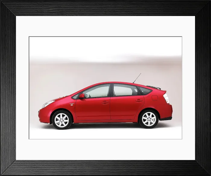 Framed Print : 2006 Toyota Prius Hybrid Framed Print : 2006 Toyota Prius Hybrid