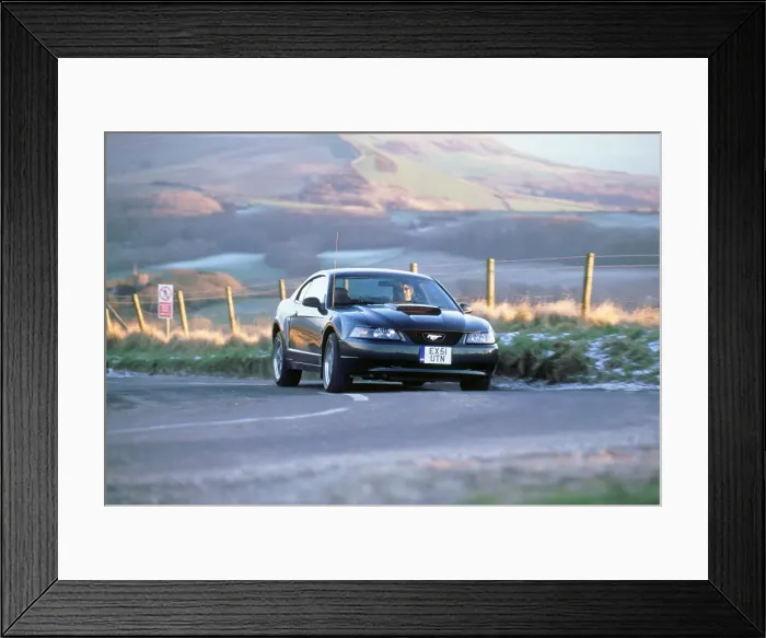 Framed Print : 2002 Ford Mustang Bullitt