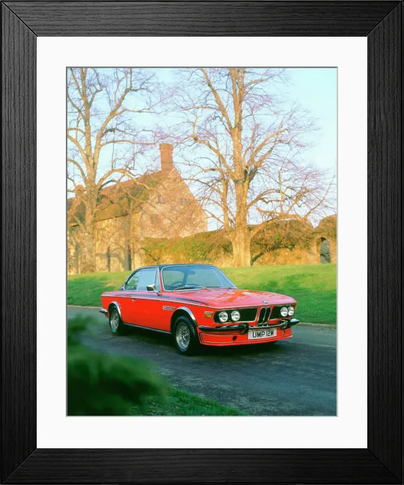 Framed Print : 1973 BMW 3.0 csl Framed Print : 1973 BMW 3.0 csl
