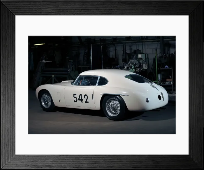 Framed Print : Siata Mille Miglia by Touring 1952. Artist: Simon Clay Framed Print : Siata Mille Miglia by Touring 1952. Artist: Simon Clay
