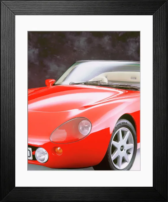 Framed Print : 1995 TVR Griffith Framed Print : 1995 TVR Griffith